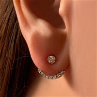 Ohrringe Polello Dame in Gold Diamante 0.54 Ct G3342OB - G3342OB